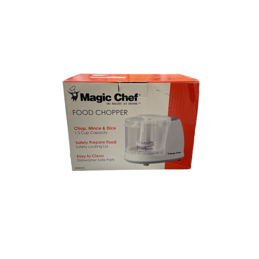 Magic Chef Easy to Use Food 1.5 Cup Chopper SKU 1613